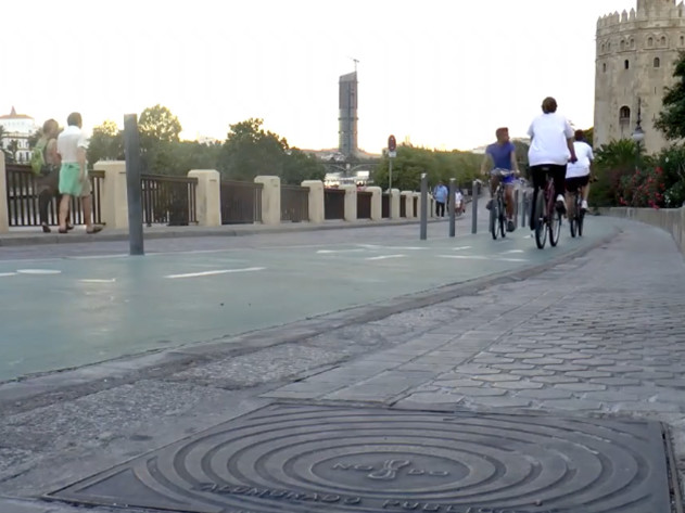Seville cycle lanes