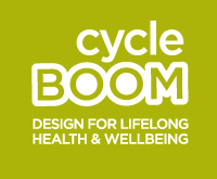 cycle BOOM - Design for Lifelong Health and Wellbeing - logo