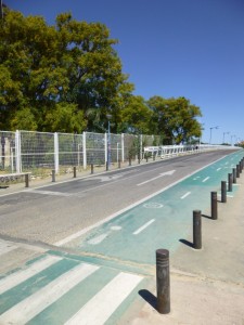 Seville cycle lanes