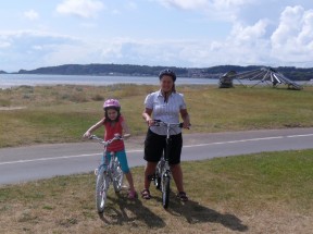 Me and granddaughter Mumbles 2014