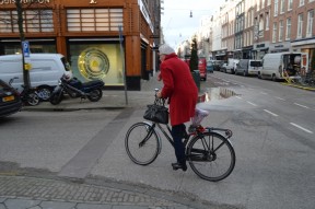 Morning rush hour, central Amsterdam